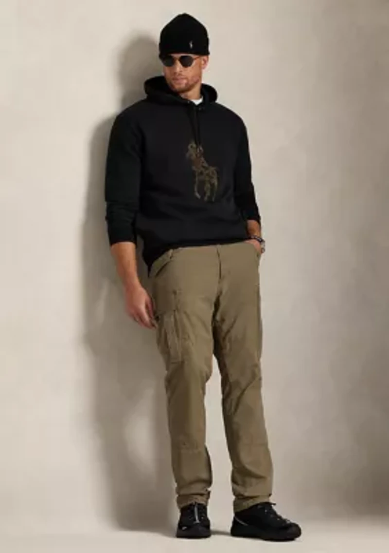 Big & Tall Camo Pony Double-Knit Hoodie