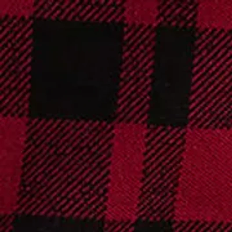 Big & Tall Plaid Mesh Polo Shirt