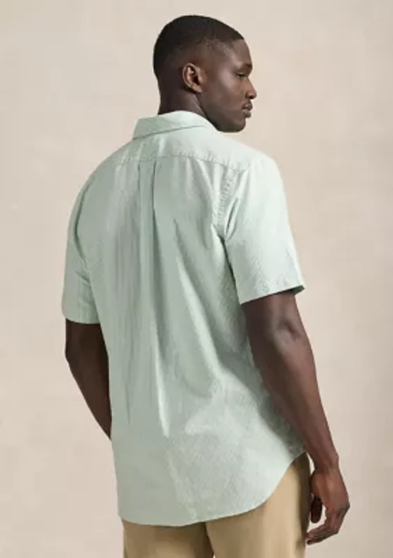 Big & Tall Striped Oxford Shirt