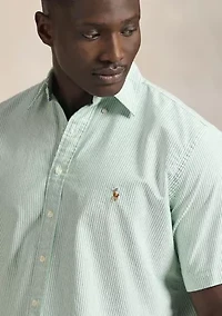 Big & Tall Striped Oxford Shirt