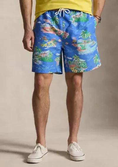 Big & Tall Traveler Classic Polo Bear Swim Trunk