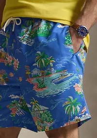 Big & Tall Traveler Classic Polo Bear Swim Trunk
