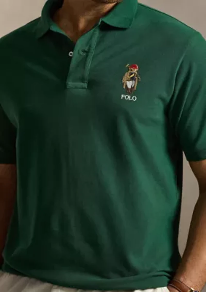 Big & Tall Polo Bear Mesh Shirt