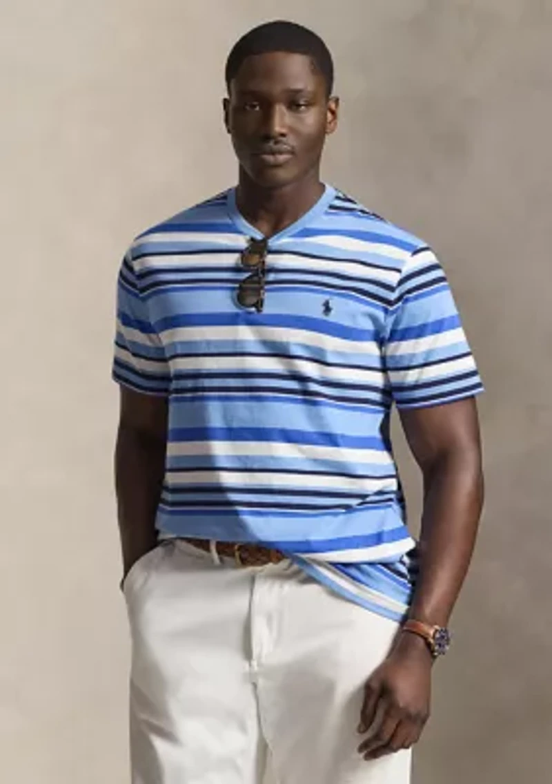Big & Tall Striped Jersey T-Shirt