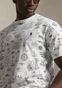 Big & Tall Nautical-Print Jersey T-Shirt