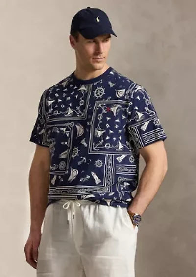 Big & Tall Bandana Jersey T-Shirt