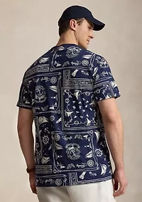Big & Tall Bandana Jersey T-Shirt