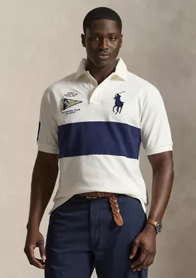 Big & Tall Pony Mesh Polo Shirt