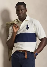Big & Tall Pony Mesh Polo Shirt