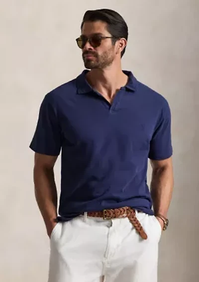 Big & Tall Cotton-Linen Polo Shirt
