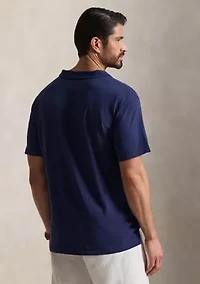 Big & Tall Cotton-Linen Polo Shirt