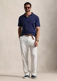Big & Tall Cotton-Linen Polo Shirt