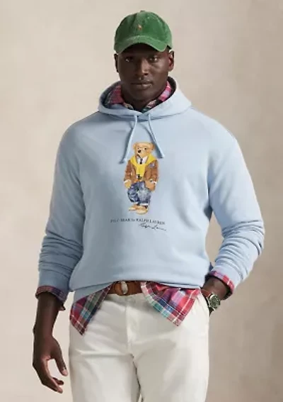 Big & Tall Polo Bear Garment-Dyed Fleece Hoodie