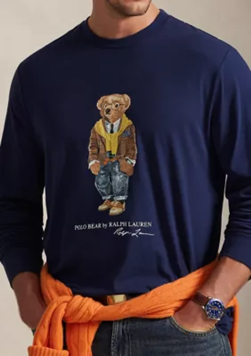 Big & Tall Polo Bear Jersey T-Shirt
