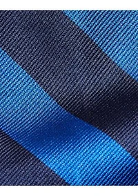 Striped Silk Repp Narrow Tie