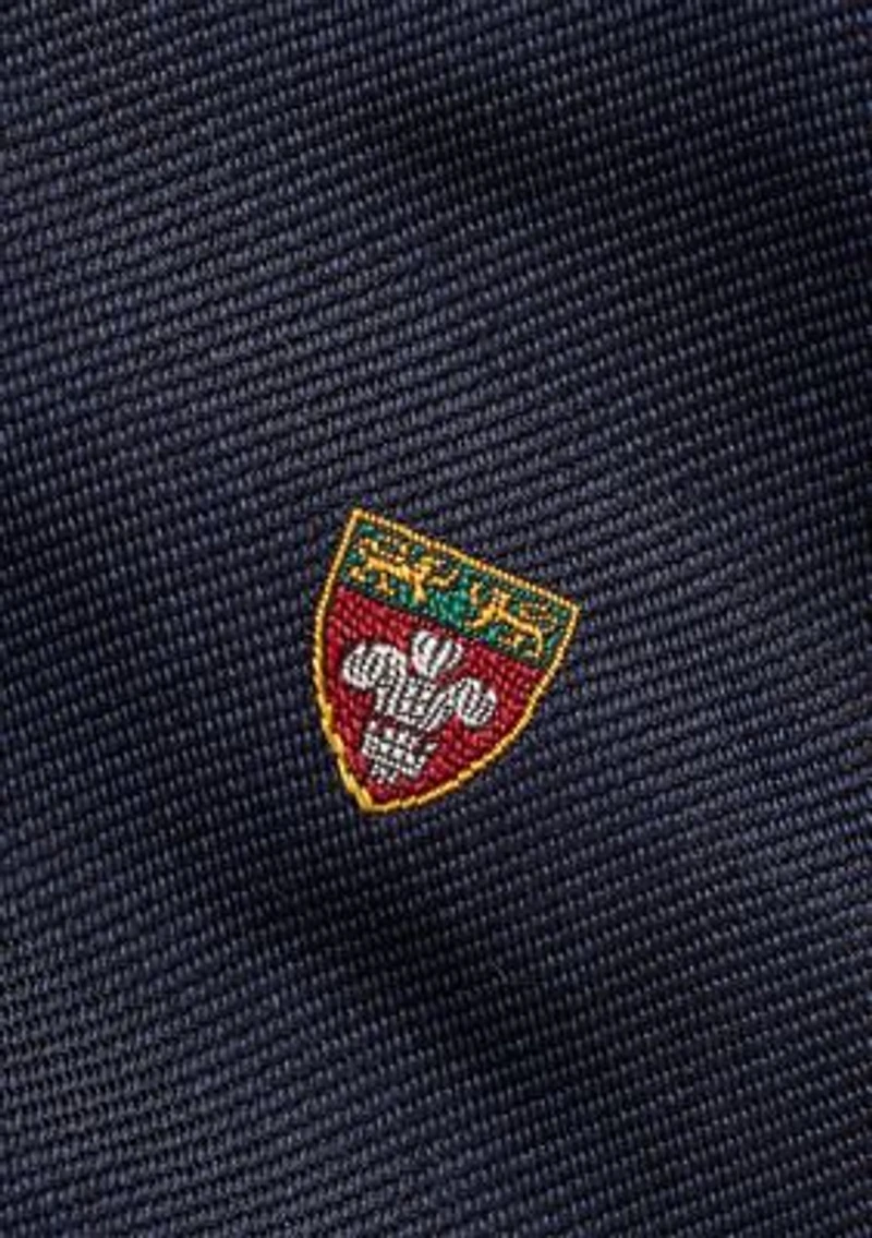 Silk Repp Narrow Club Tie