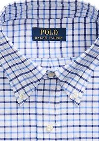 Classic Fit Plaid Oxford Shirt
