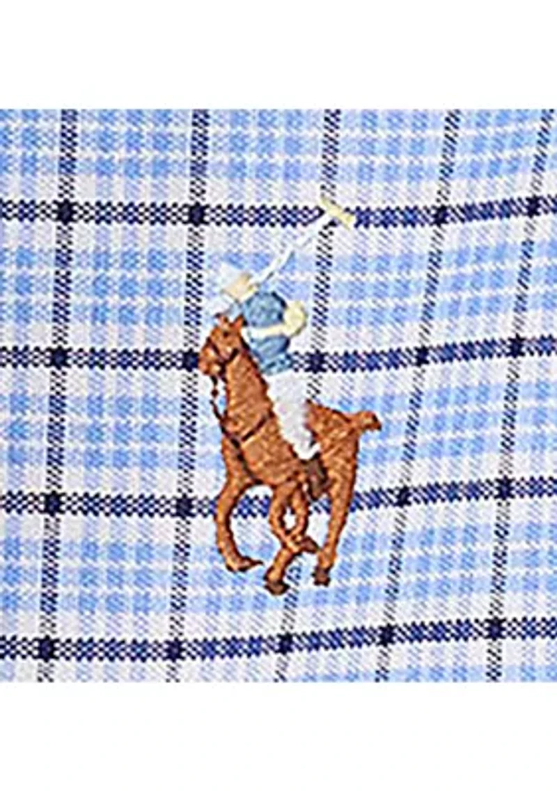 Classic Fit Check Pinpoint Oxford Shirt