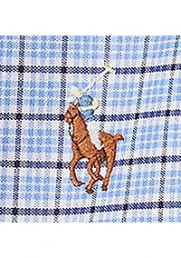 Classic Fit Check Pinpoint Oxford Shirt