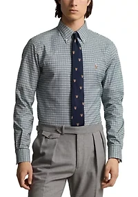 Classic Fit Check Pinpoint Oxford Shirt