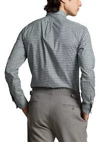Classic Fit Check Pinpoint Oxford Shirt