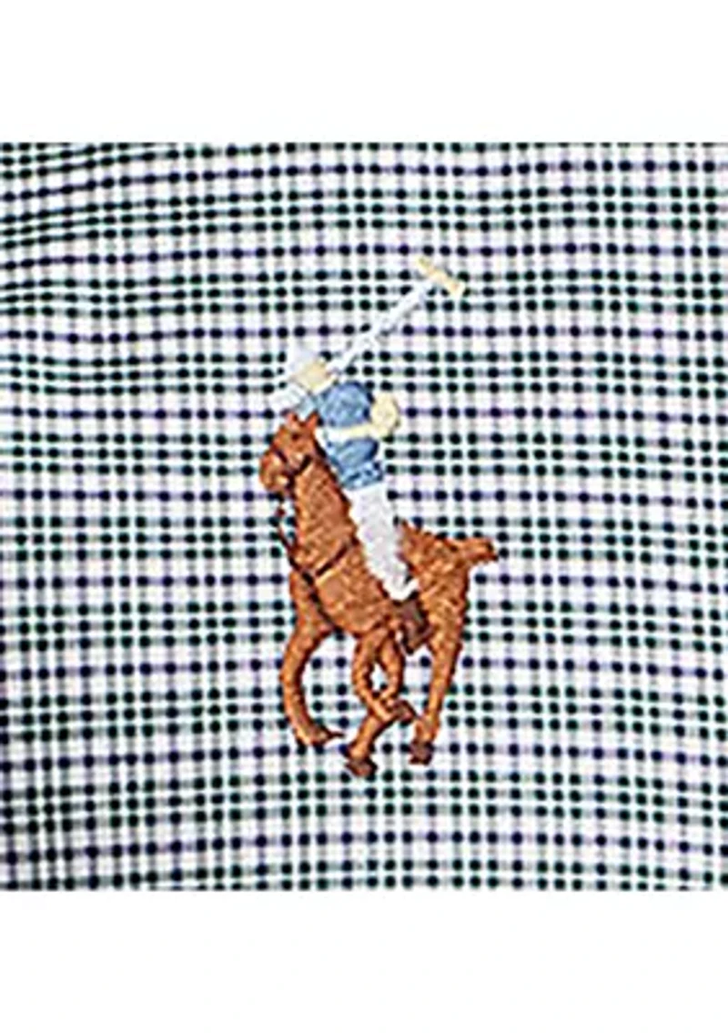 Classic Fit Check Pinpoint Oxford Shirt