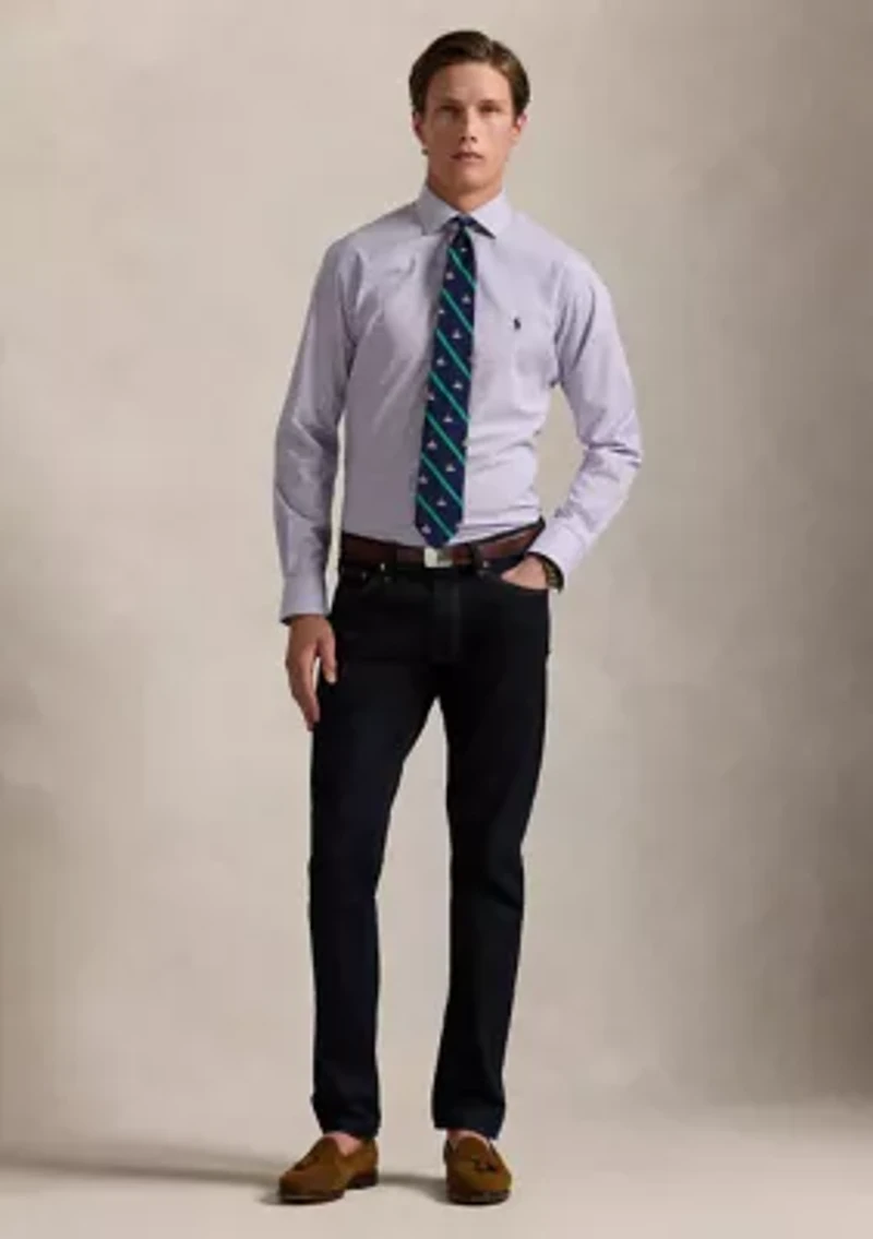 Classic Fit Tattersall Poplin Shirt