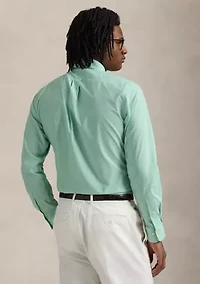 Classic Fit Gingham Poplin Shirt