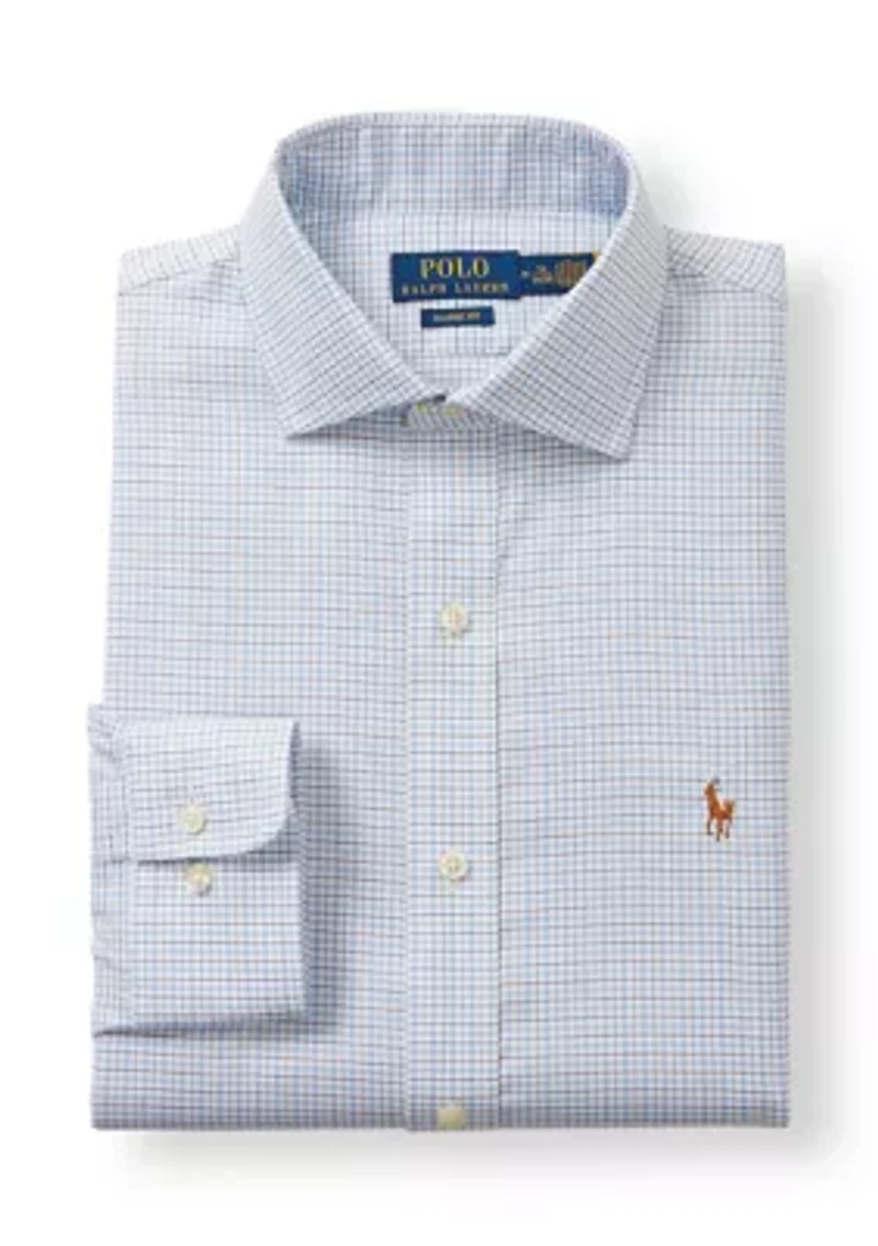 Men's Regent Classic Fit Checked Oxford Shirt
