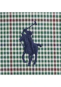 Classic Fit Tattersall Poplin Shirt