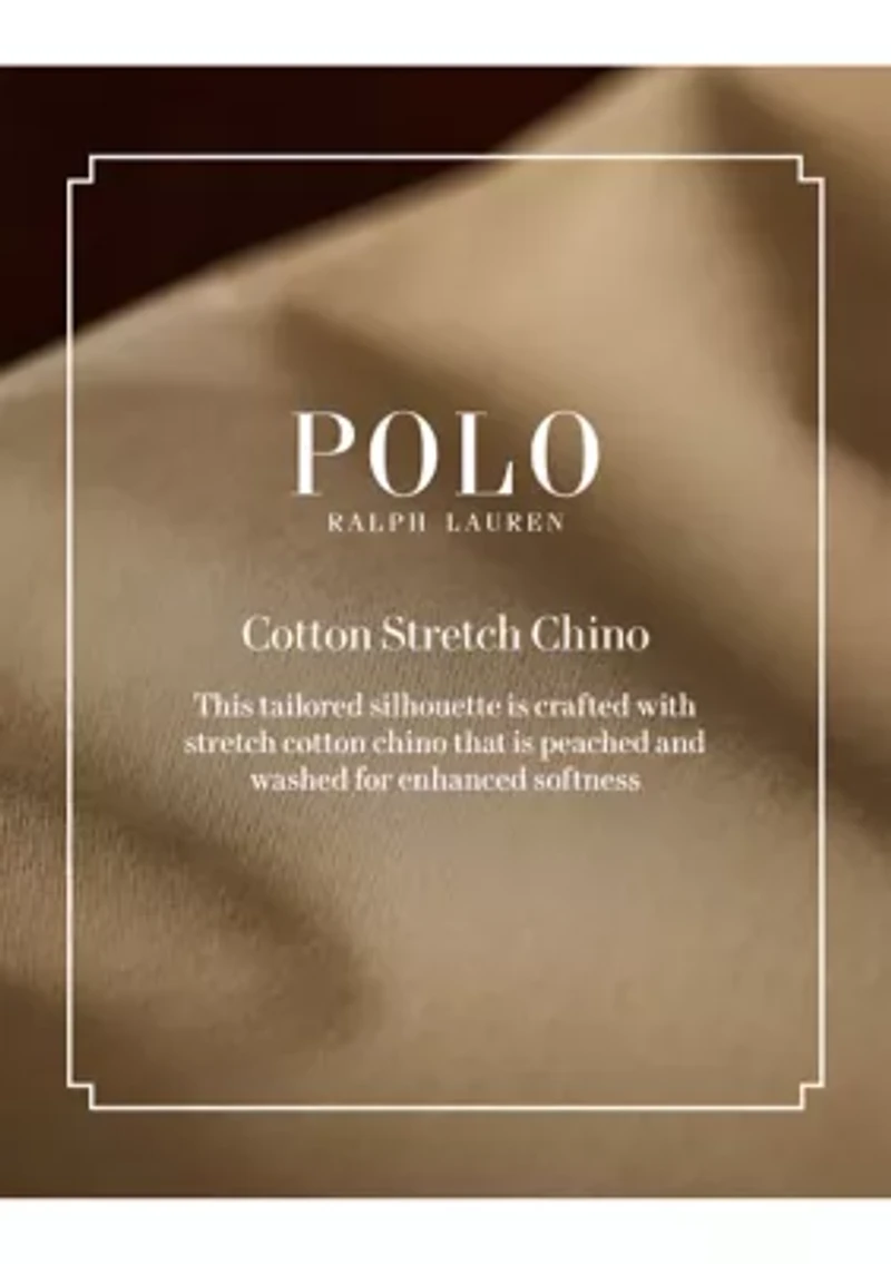 Stretch Chino Suit Trousers