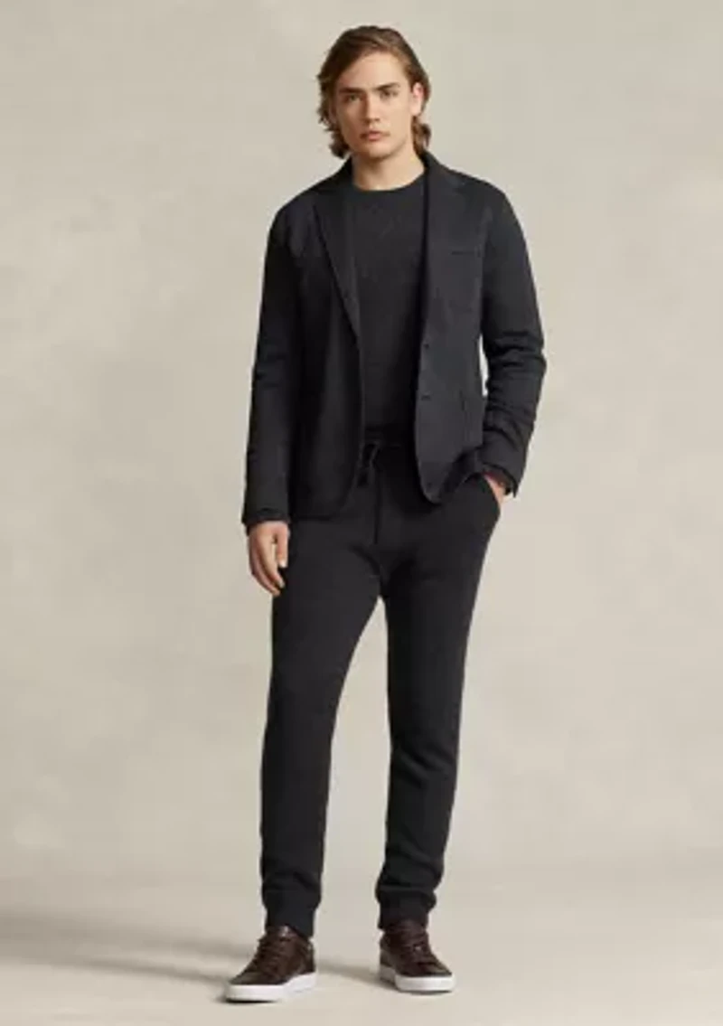Polo Soft Glen Plaid Jersey Sport Coat