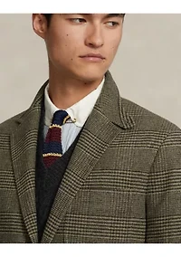 Modern Glen Plaid Twill Sport Coat