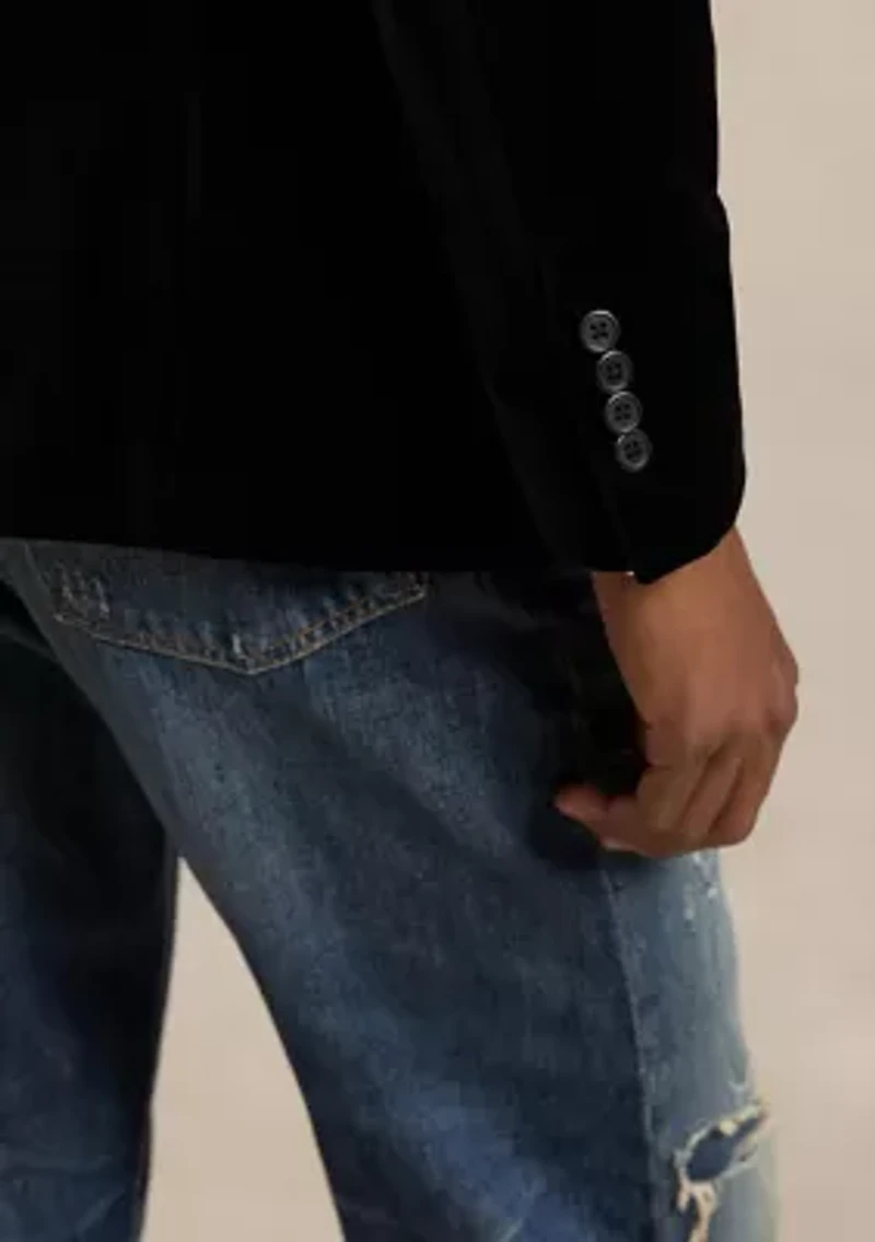 Modern Velvet Tuxedo Jacket