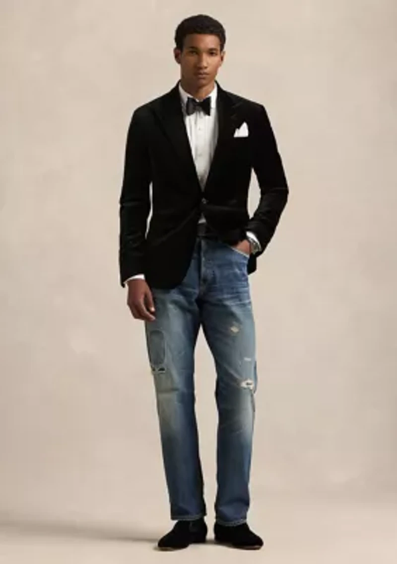 Modern Velvet Tuxedo Jacket