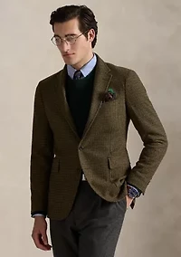 Polo Modern Plaid Wool-Blend Sport Coat