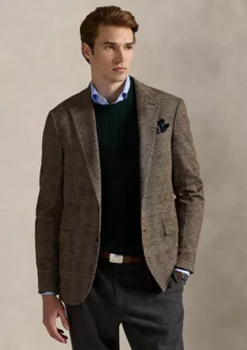 Polo Soft Modern Glen Plaid Sport Coat