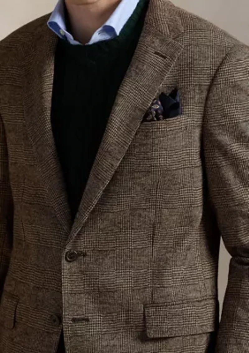Polo Soft Modern Glen Plaid Sport Coat