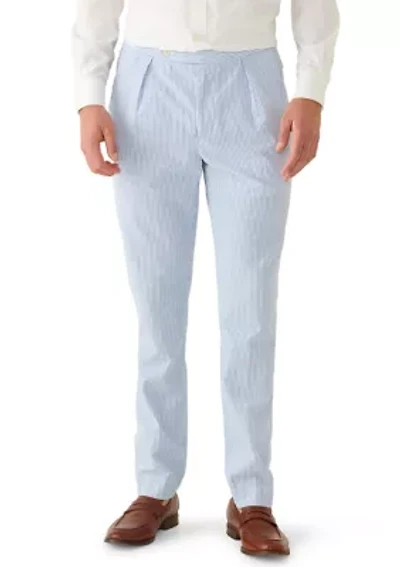 Men's Striped Seersucker Trouser