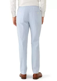 Men's Striped Seersucker Trouser