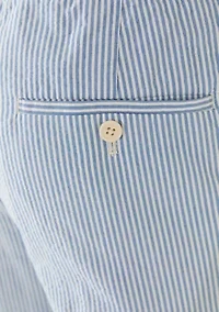 Men's Striped Seersucker Trouser