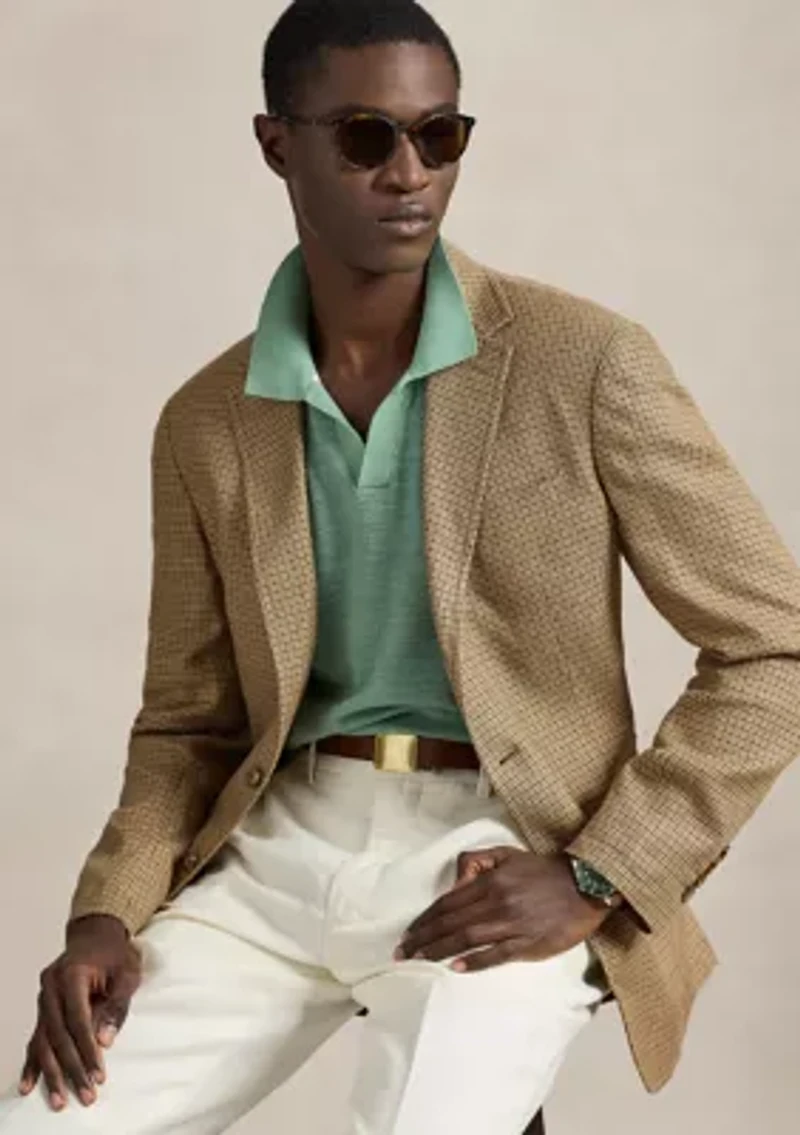 Modern Fit Plaid Sport Coat