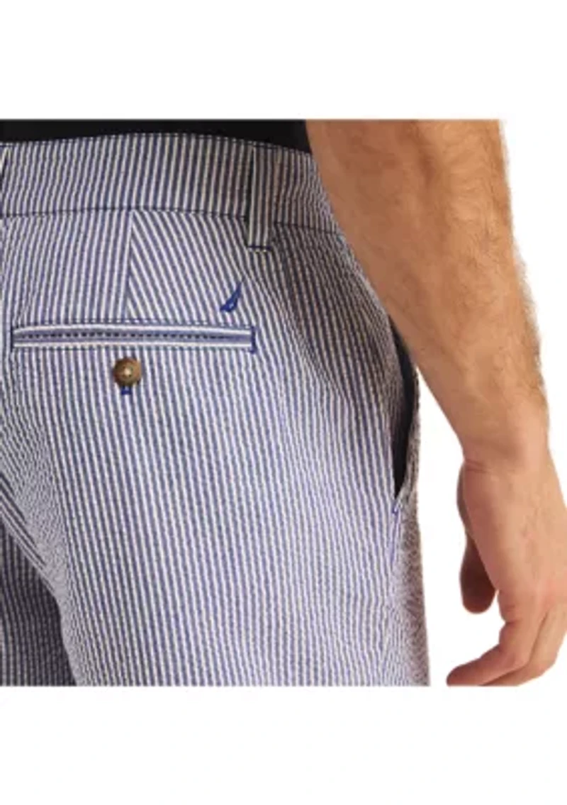 8.5" Seersucker Shorts