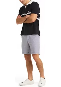 8.5" Seersucker Shorts
