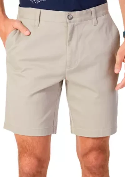 8.5" Flat Front Deck Shorts