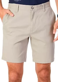 8.5" Flat Front Deck Shorts