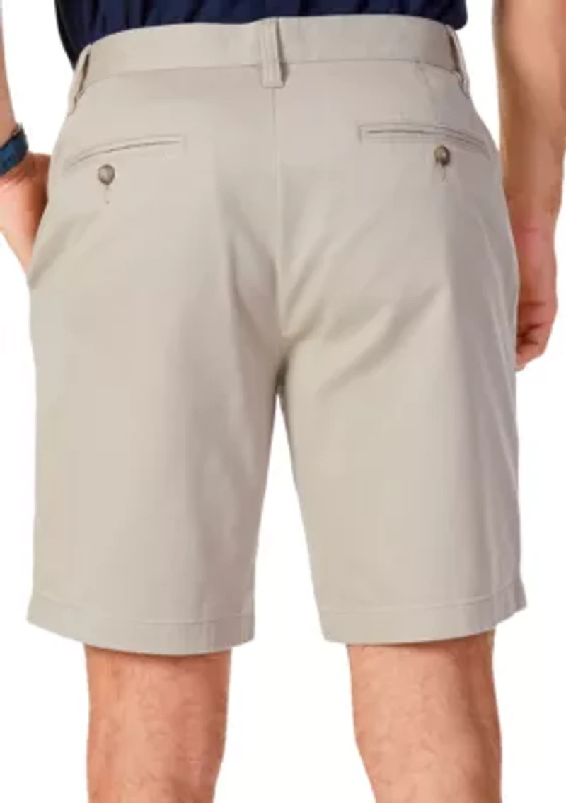 8.5" Flat Front Deck Shorts