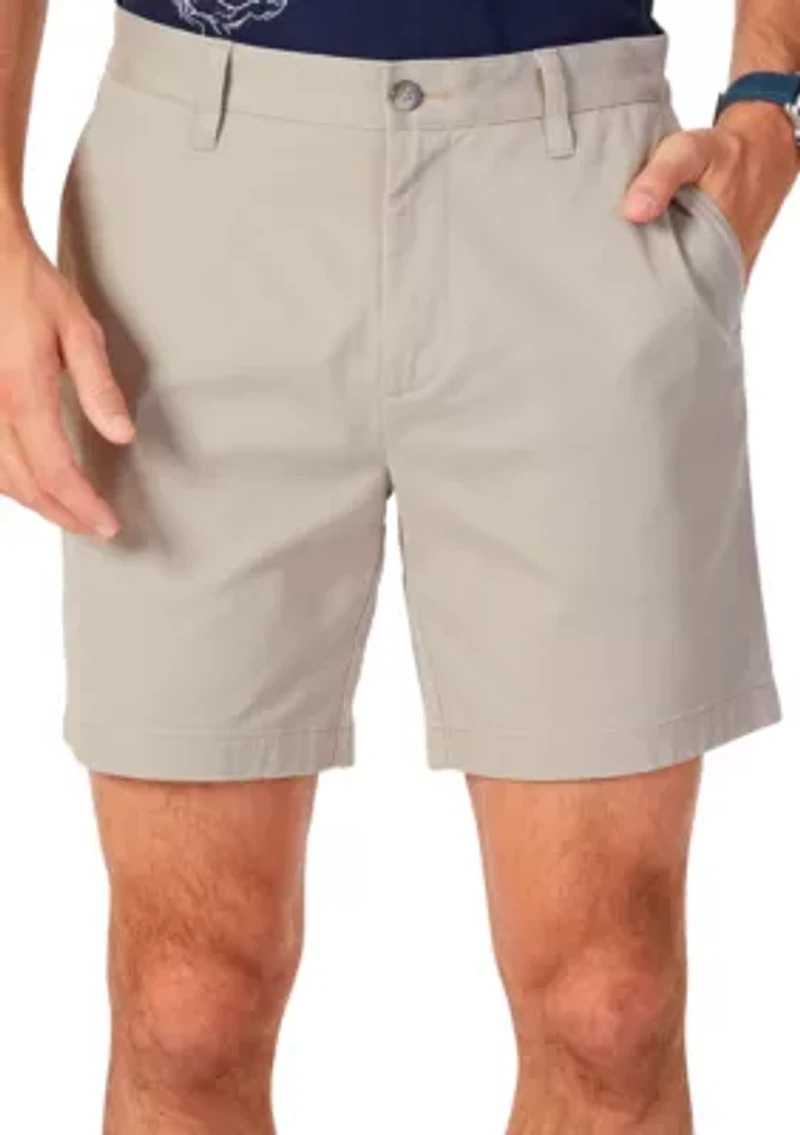 6.5 Flat Front Deck Shorts
