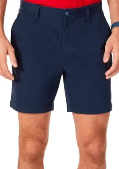 6.5 Flat Front Deck Shorts
