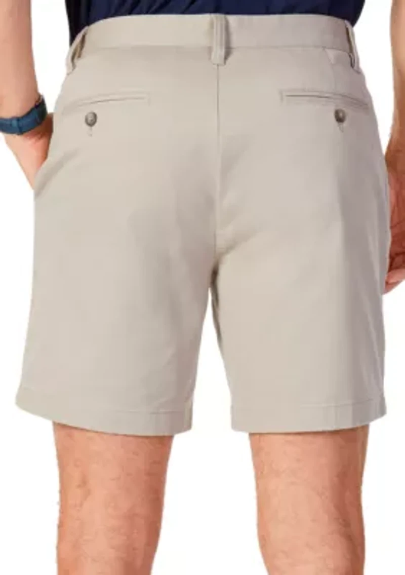 6.5 Flat Front Deck Shorts